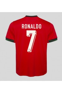 Fotbalové Dres Portugalsko Cristiano Ronaldo #7 Domácí Oblečení ME 2024 Krátký Rukáv